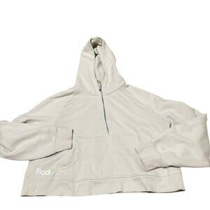 Lululemon Scuba Oversized Half-Zip Hoodie Color Ivory Bone Size XL/XXL
